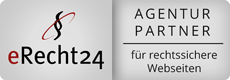 Agenturpartner für rechtssichere Webseiten - eRecht24.de